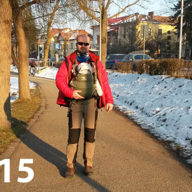 Babywearing cu Milo Brenta